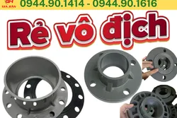Mặt Bích Nhựa PVC D220 l Bích Đơn l Bích Kép l Bích Ren Trong