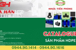 Catalogue Ống HDPE Tiền Phong 2025: Giải Pháp Cho Hệ Cấp Thoát Nước