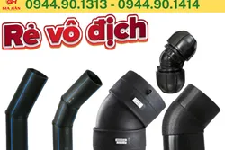 Lơi Nhựa HDPE D140 l Co Lơi 45 HDPE l Chếch HDPE