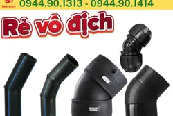 Lơi Nhựa HDPE D400 l Co Lơi 45 HDPE l Chếch HDPE