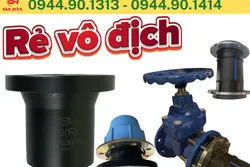 Mặt Bích Nhựa HDPE D225 l Bích Kết Nối Ống Với Van
