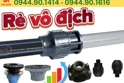 Bí Quyết Nối Ống HDPE & PVC: Không Rò Rỉ, An Toàn Tuyệt Đối
