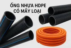 Ống Nhựa HDPE Có Mấy Loại? Phân Loại Chi Tiết (Trơn, Gân Xoắn, PE100) & Hướng Dẫn Ứng Dụng