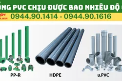Ống PVC Chịu Nhiệt Được Bao Nhiêu Độ? Giới Hạn & Lựa Chọn Thay Thế