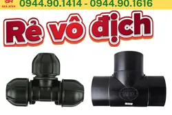 Tê Nhựa HDPE D63 l Ba Chạc HDPE l Chữ T HDPE