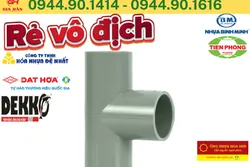 Tê Nhựa PVC D110 l Ba Chạc PVC 110 l Chữ Tê Đều 110