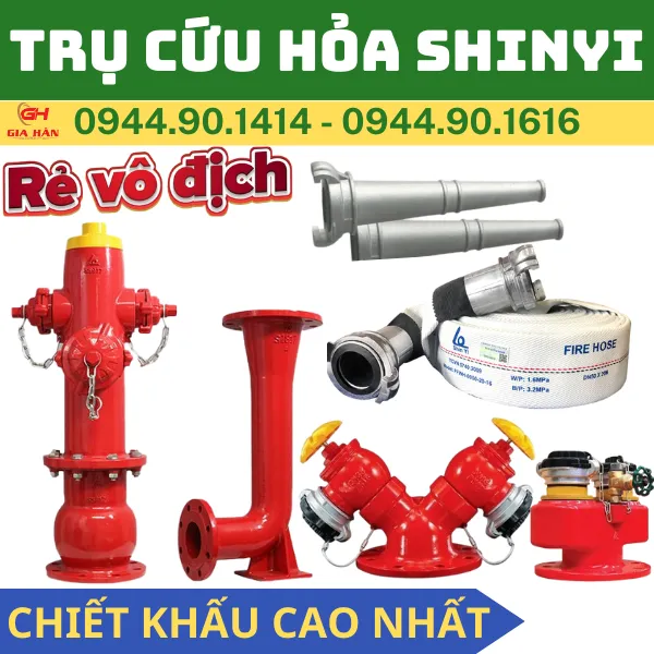 Trụ Cứu Hỏa Shinyi | Giải Pháp Cấp Nước PCCC An Toàn Và Hiệu Quả