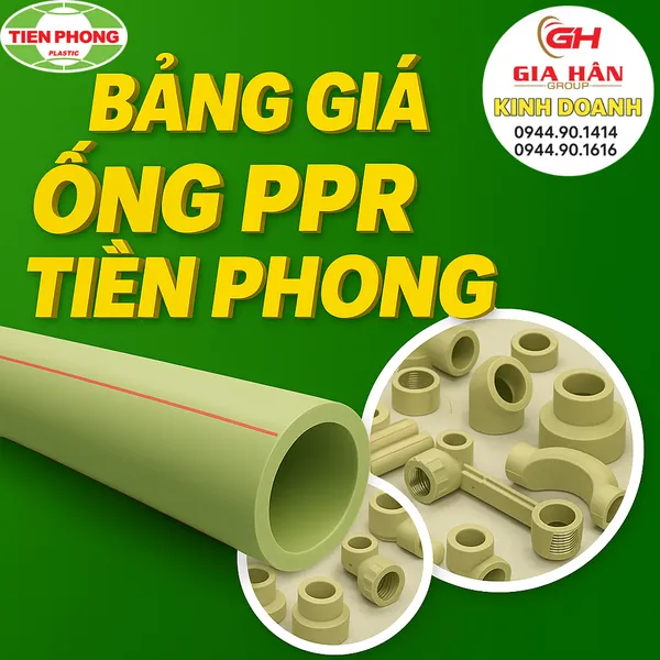 Bảng Giá Ống PPR Tiền Phong Chịu Nhiệt Mới Nhất