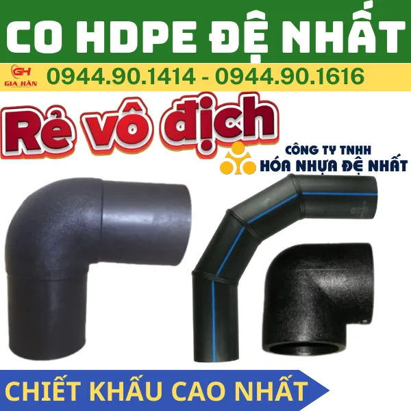 Co HDPE Đệ Nhất l Hàn Đối Đầu l Hàn Lồng Ngoài