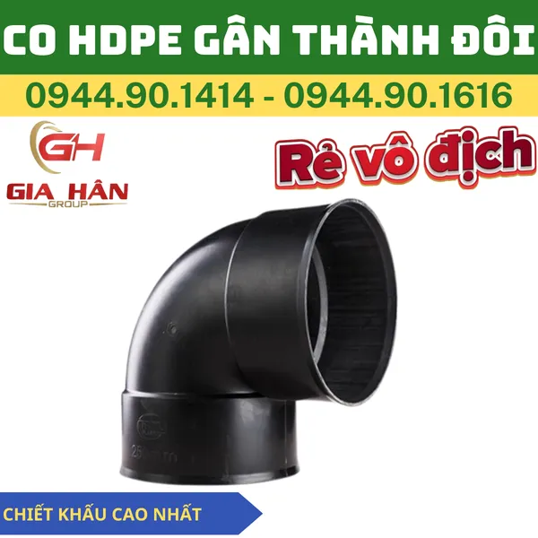 Co HDPE Gân Thành Đôi Bình Minh