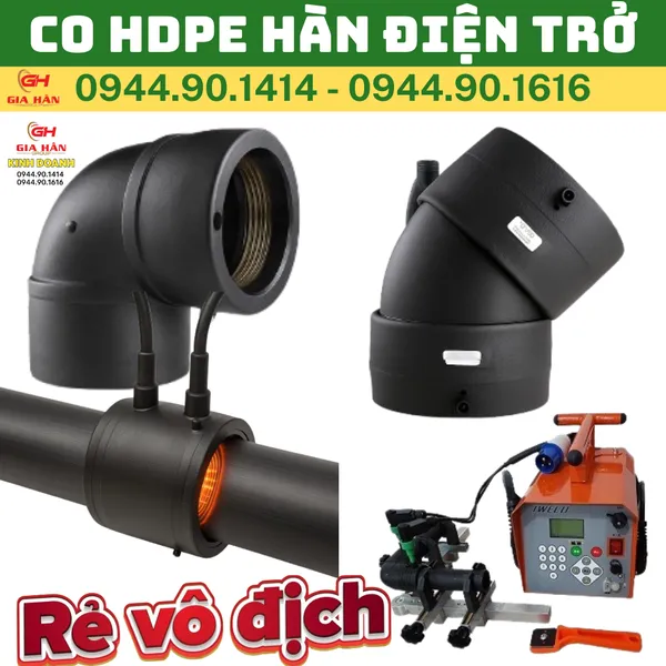 Co HDPE Hàn Điện Trở (Electrofusion)