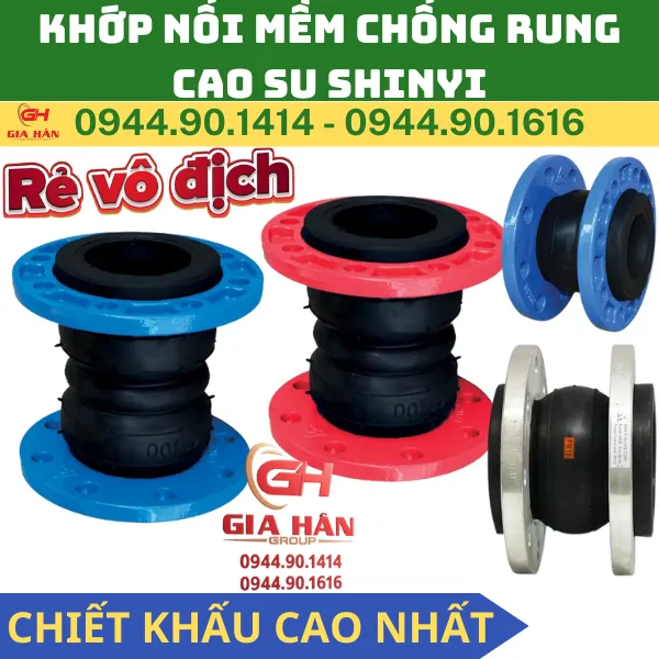 Khớp Nối Mềm Chống Rung Cao Su Shinyi