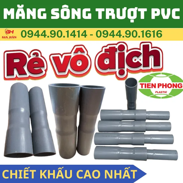Măng Sông Trượt PVC l Nhựa Tiền Phong l Giá Rẻ Nhất
