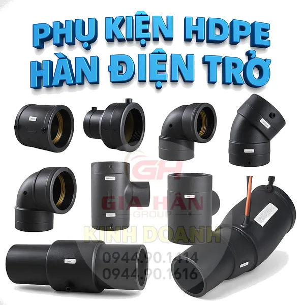 Phụ Kiện HDPE Hàn Điện Trở (Electrofusion)