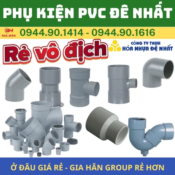 Phụ Kiện Ống Nhựa PVC Đệ Nhất: Bảng Giá & Đặc Điểm Chi Tiết