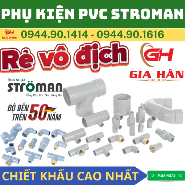Phụ Kiện PVC Nhựa Stroman