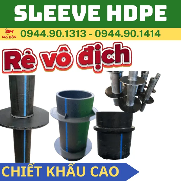 Sleeve HDPE Xuyên Sàn - Bích Neo HDPE