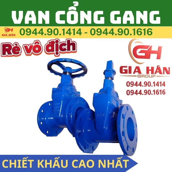 Van Cổng Gang Shinyi – Van Cửa Gang Ty Chìm | Ty Nổi | Tay Quay | Nắp Chụp