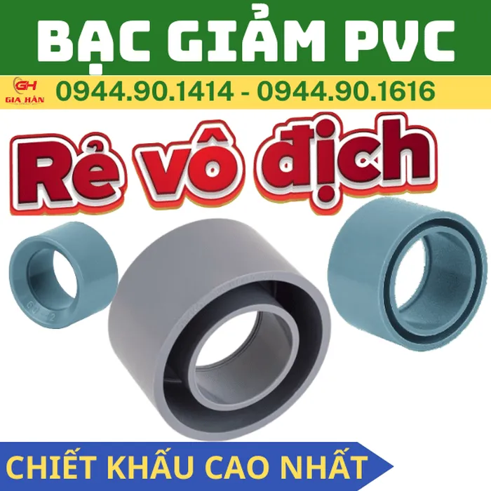 Bạc Chuyển Bậc PVC - Bạc Giảm uPVC