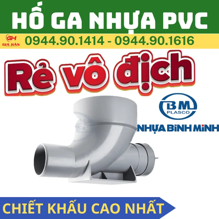 Hố Ga Nhựa PVC l Nhựa Bình Minh l Manhole PVC