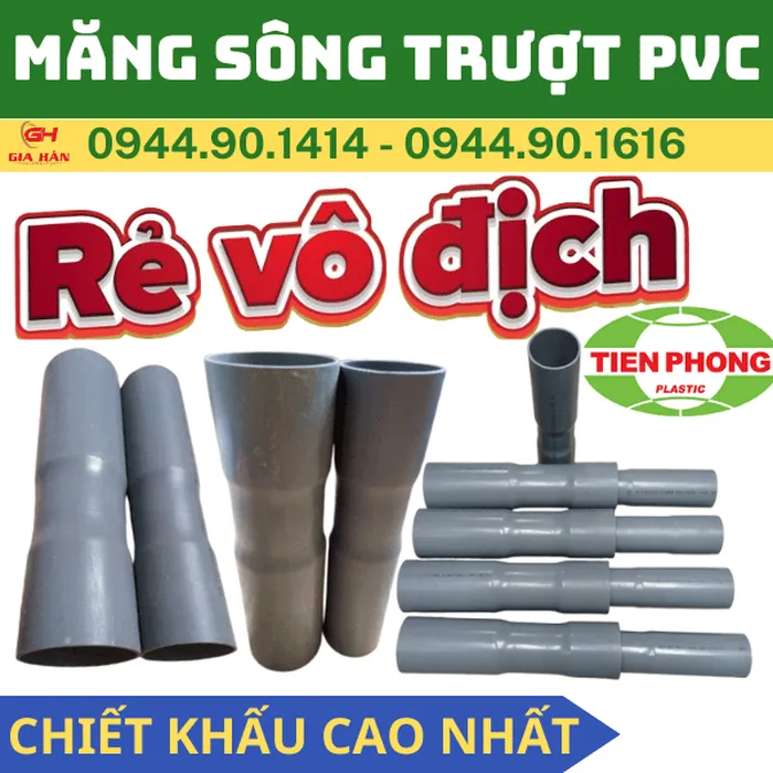 Măng Sông Trượt PVC l Nhựa Tiền Phong l Giá Rẻ Nhất