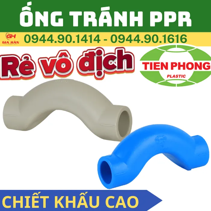 Ống Tránh PPR Tiền Phong l Phụ Kiện Ống Nước Nóng