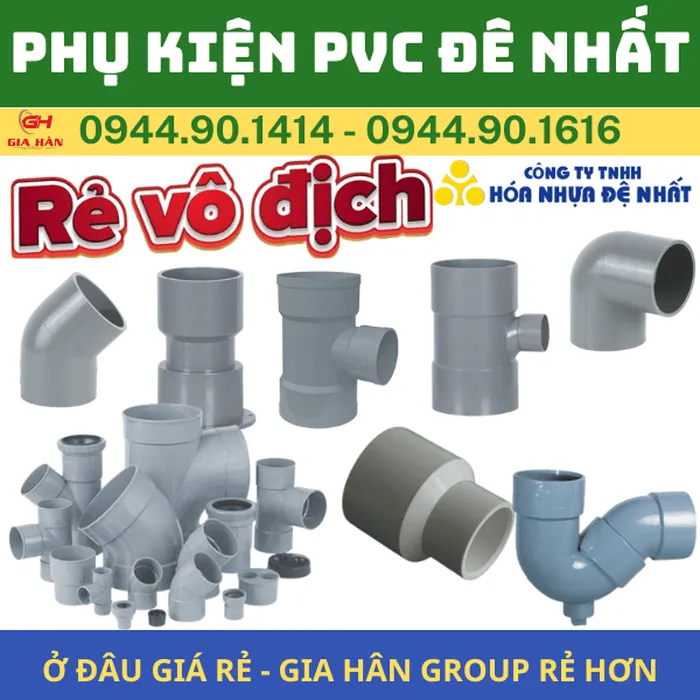 Phụ Kiện Ống Nhựa PVC Đệ Nhất: Bảng Giá & Đặc Điểm Chi Tiết