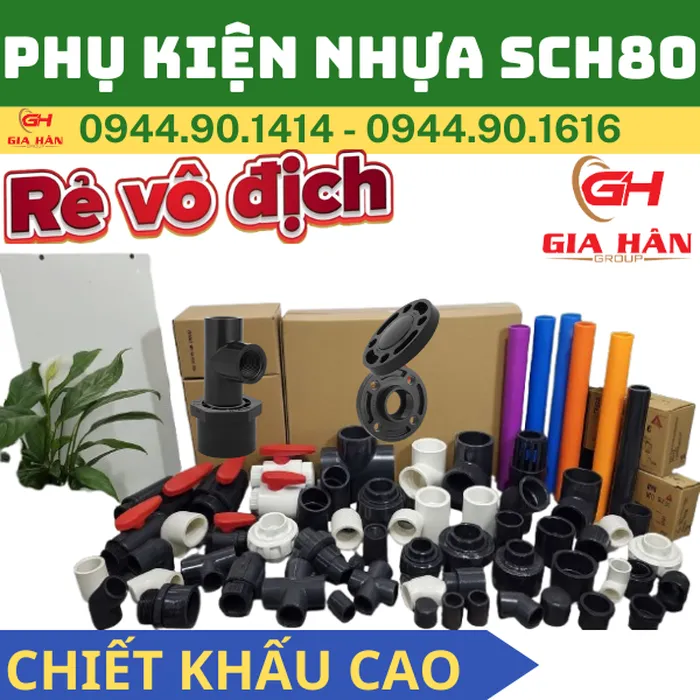 Phụ Kiện Nhựa PVC/CPVC SCH80