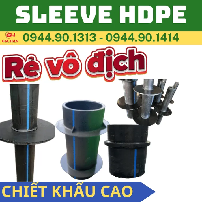 Sleeve HDPE Xuyên Sàn - Bích Neo HDPE