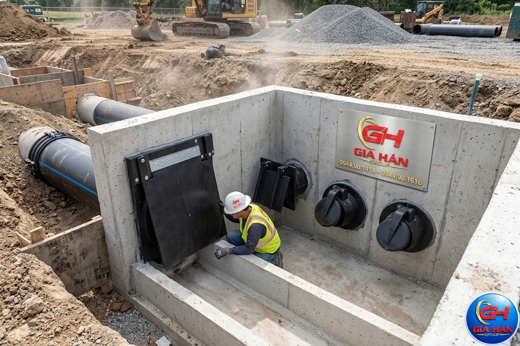 Ứng dụng thực tế của van cửa lật D200.png