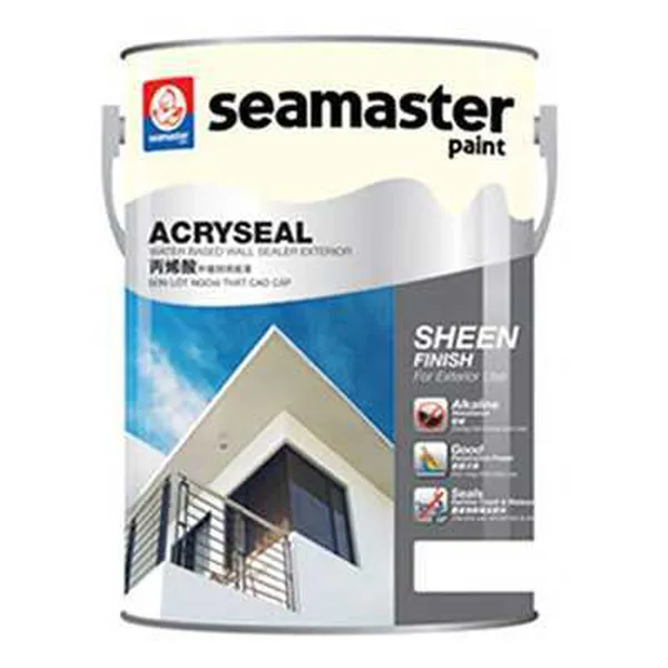 Sơn lót ngoại thất kháng kiềm Acryseal Water Based Wall Sealer Exterior 8601 (5L/T)