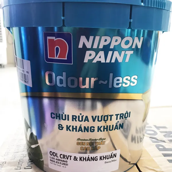 NP Odour less CRVT kháng khuẩn 15L (Sơn trong nhà )