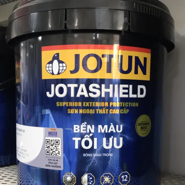 Jotashield Bền màu tối ưu 5L ( sơn phủ ngoại thất cao cấp)