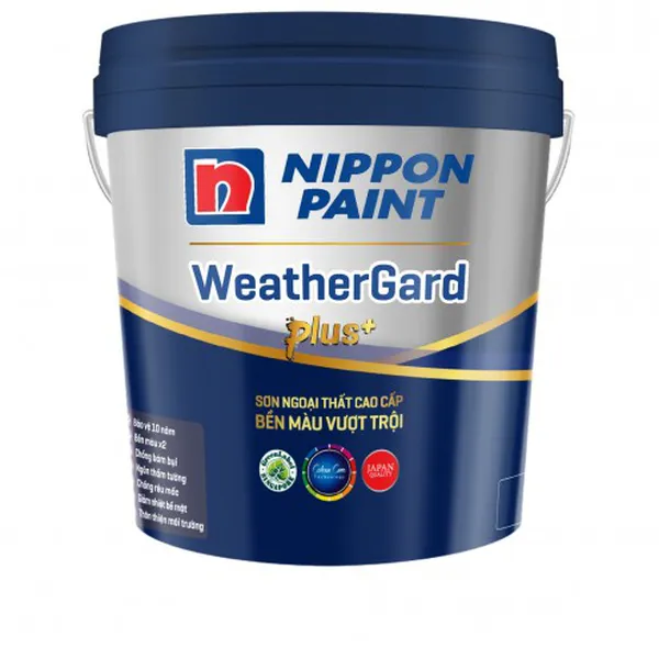 WeatherGard Plus mới 5L (Sơn ngoại thất cao cấp )