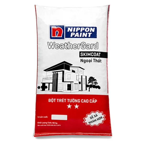 Bột trét ngoại thất NP Weatherguard Skimcoat