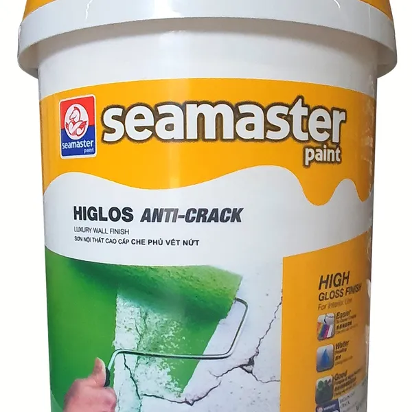 Sơn nước nội thất cao cấp Higlos Anti-Crack 8500 (18L/T)