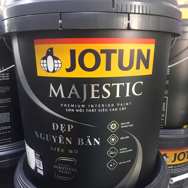 Sơn Jotun Majestic Đẹp Nguyên Bản 15L (Sơn nội thất cao cấp)