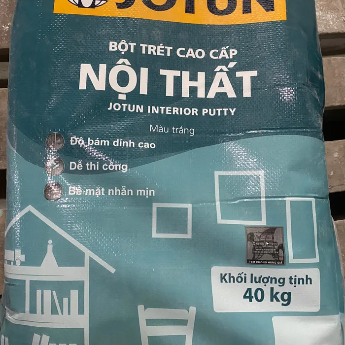 Jotun Putty Interior (Bột trét trong - Trắng) 40Kg