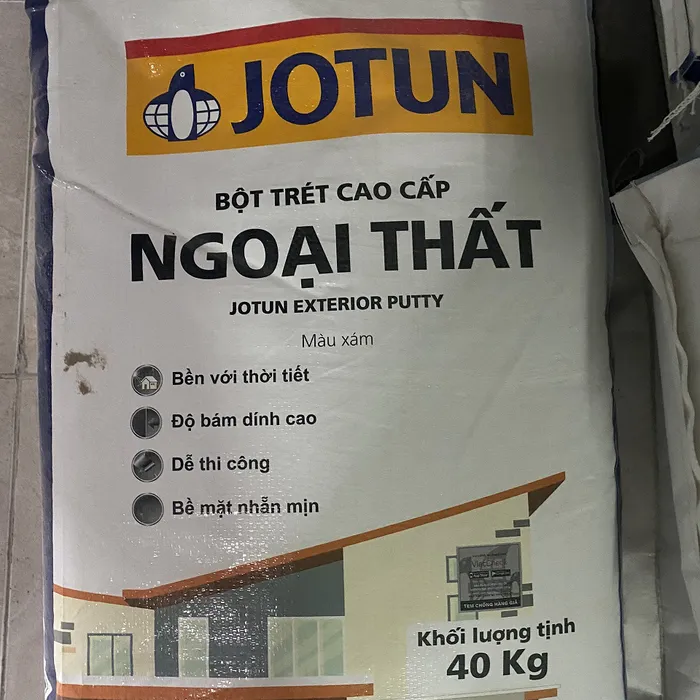 Jotun Putty Exterior (Bột trét ngoài - Xám ) 40Kg