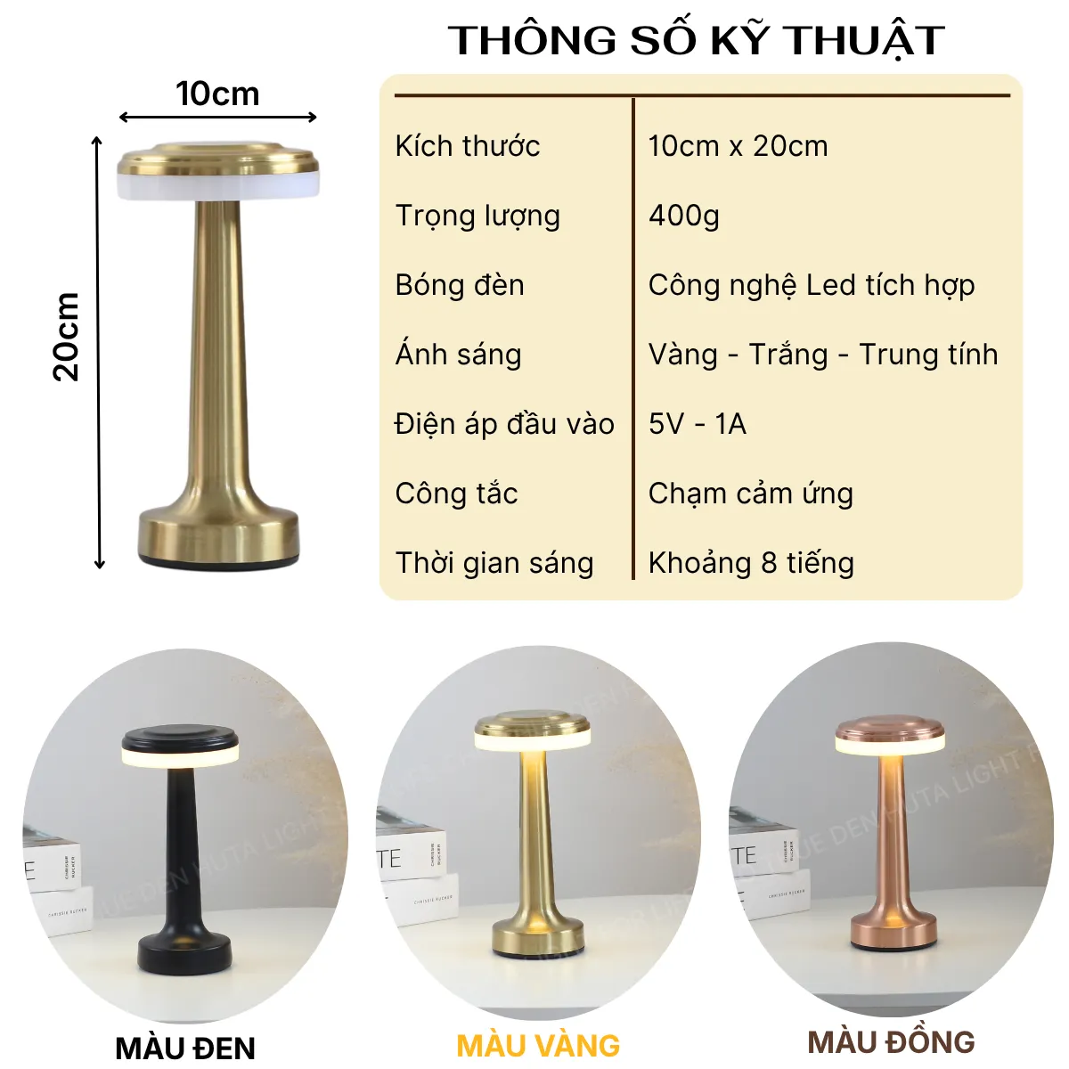 1. THÔNG SỐ KỸ THUẬT ĐÈN LED RESDIA1