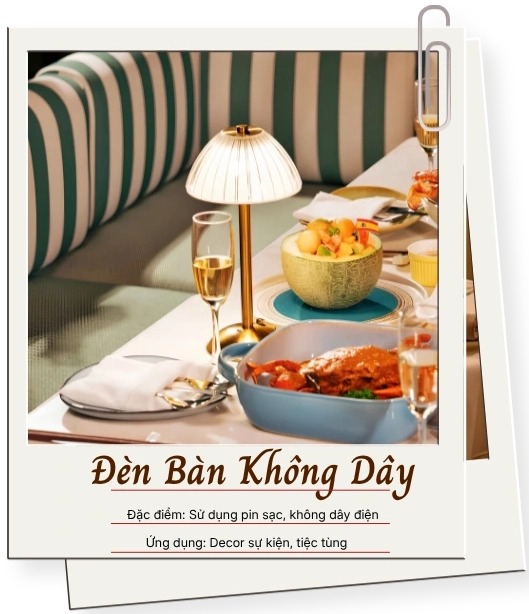Đèn LED Để Bàn