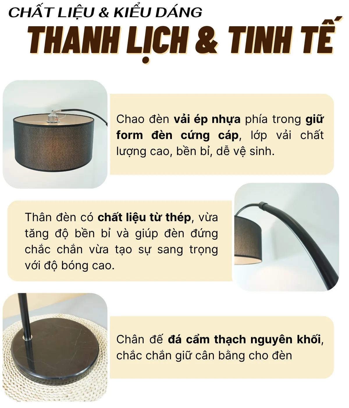 1. THÔNG SỐ KỸ THUẬT ĐÈN CÂY ĐỨNG KC2