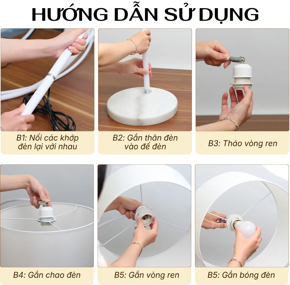2. HƯỚNG DẪN SỬ DỤNG ĐÈN CÂY ĐỨNG KC2
