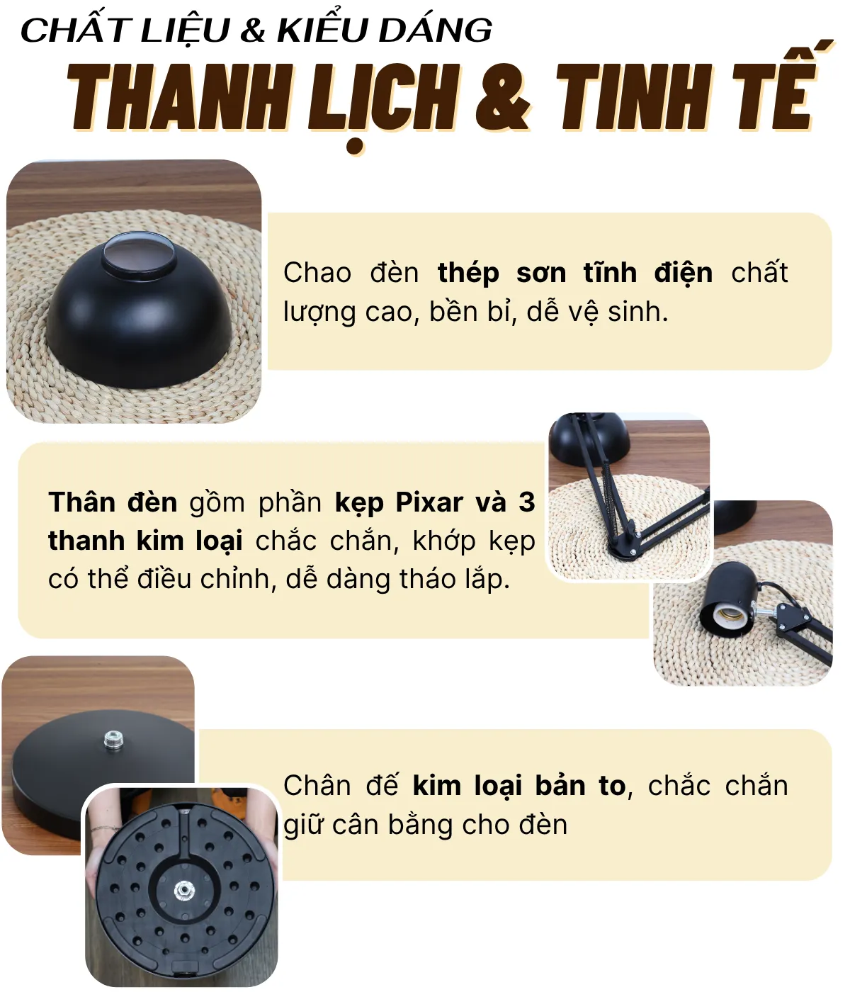 1. THÔNG SỐ KỸ THUẬT ĐÈN CÂY ĐỨNG KC1