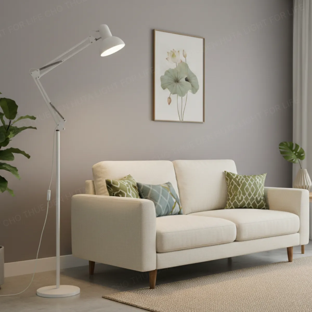 3. HÌNH ẢNH THỰC TẾ ĐÈN CÂY ĐỨNG KC1