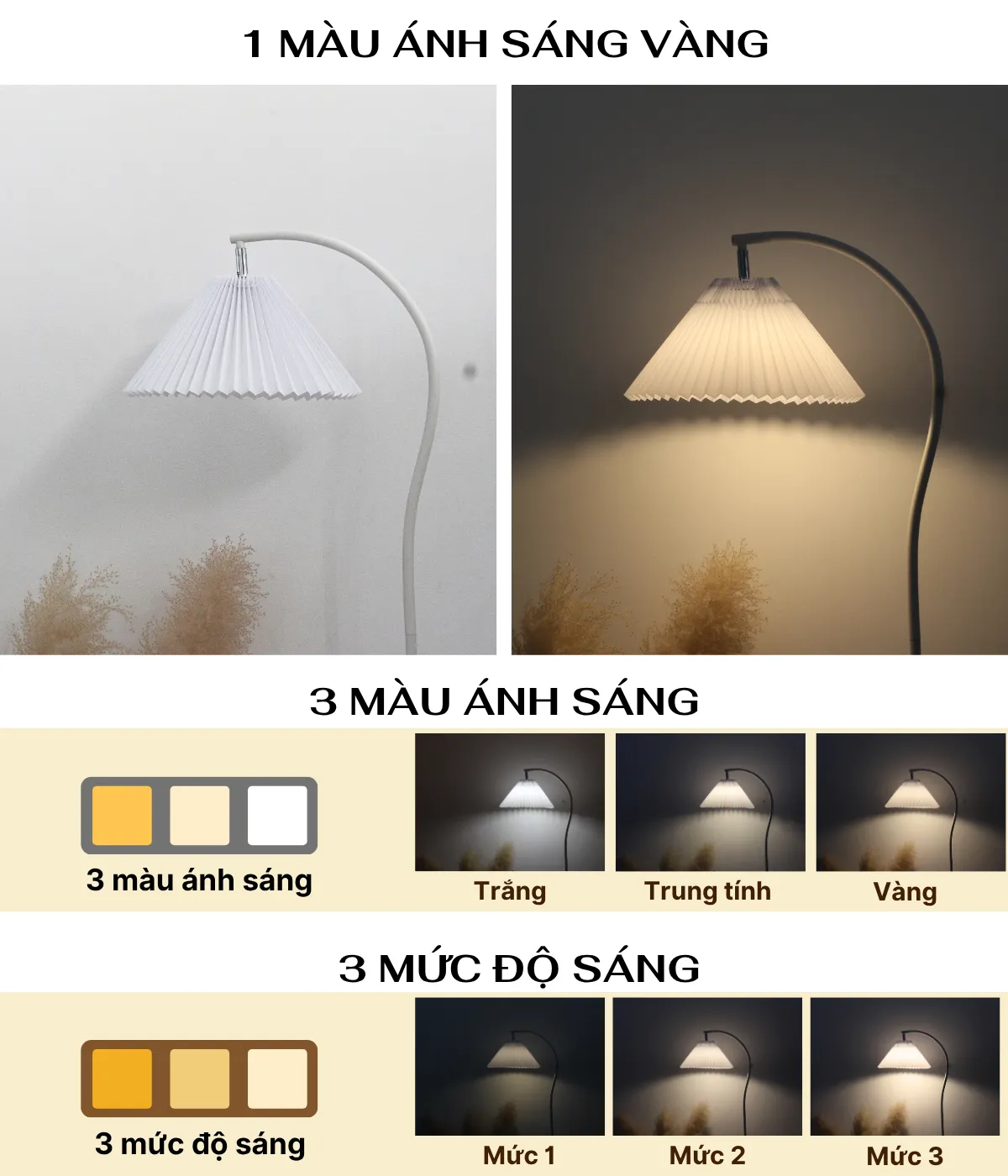 1. THÔNG SỐ KỸ THUẬT ĐÈN CÂY ĐỨNG KC6
