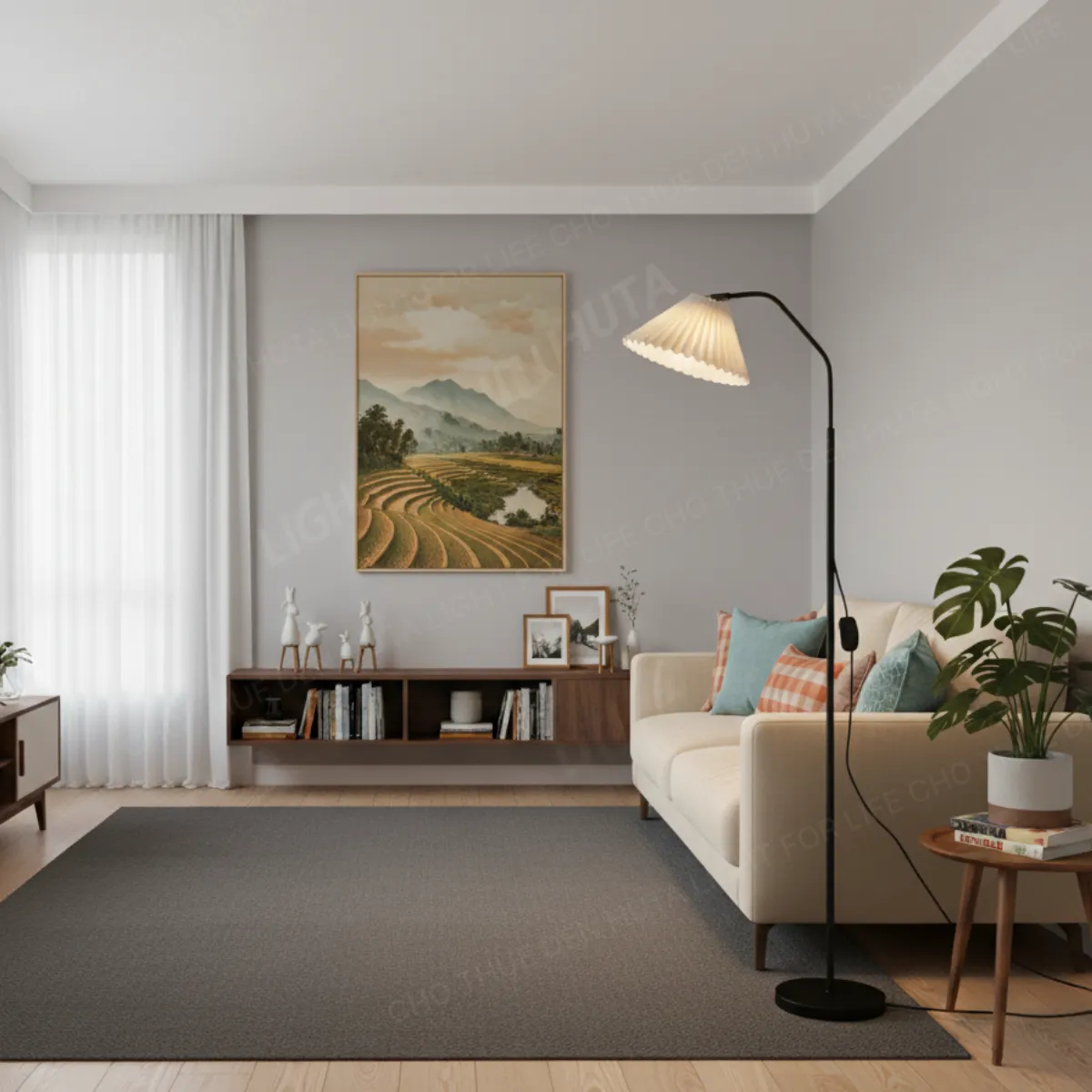 3. HÌNH ẢNH THỰC TẾ ĐÈN CÂY ĐỨNG KT6