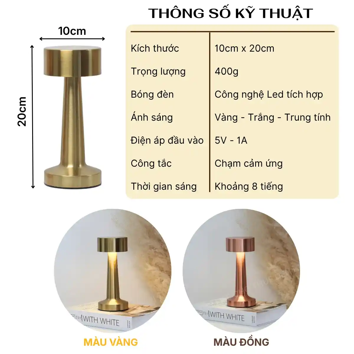 1. THÔNG SỐ KỸ THUẬT ĐÈN LED RESTRU