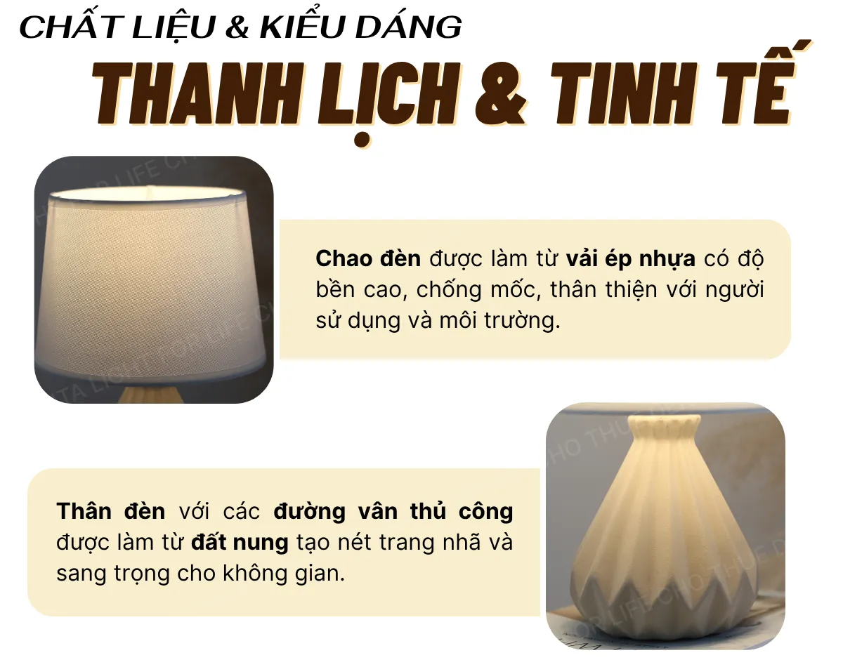 1. THÔNG SỐ KỸ THUẬT ĐÈN NGỦ ĐỂ BÀN MÃ S13