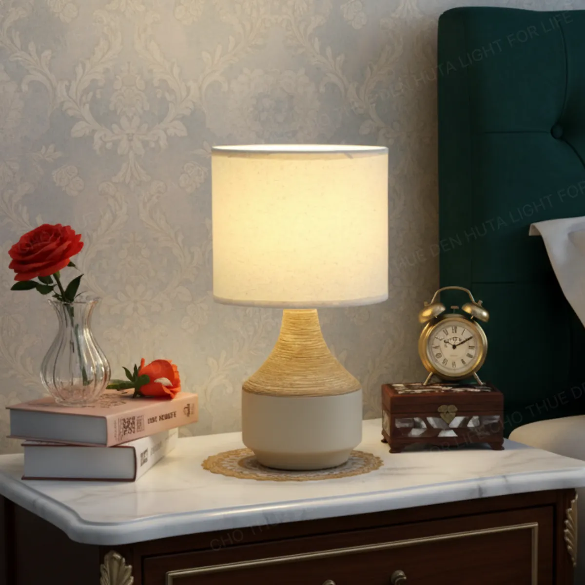 3. HÌNH ẢNH THỰC TẾ ĐÈN NGỦ ĐỂ BÀN MÃ S14